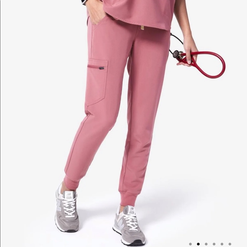 Figs Scrubs Mauve Zamora Joggers